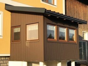 Prefa Sidings stucco braun P.10