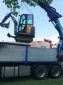 Kranarbeiten - Transport und Aushub eines Kleinbaggers